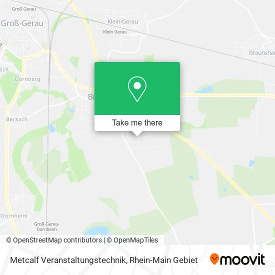 Карта Metcalf Veranstaltungstechnik