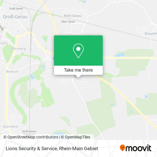 Карта Lions Security & Service