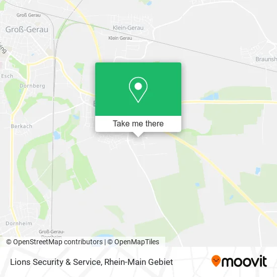 Карта Lions Security & Service
