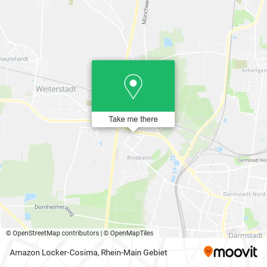 Карта Amazon Locker-Cosima