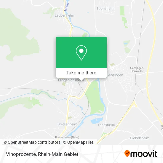 Карта Vinoprozente