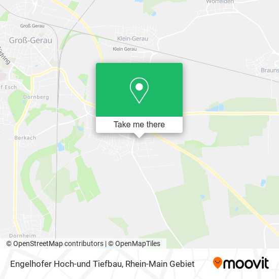 Engelhofer Hoch-und Tiefbau map