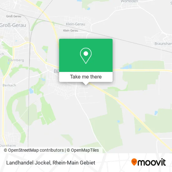 Карта Landhandel Jockel