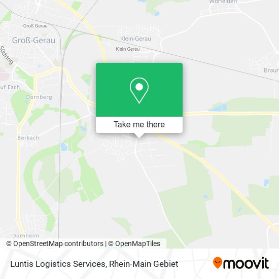 Карта Luntis Logistics Services