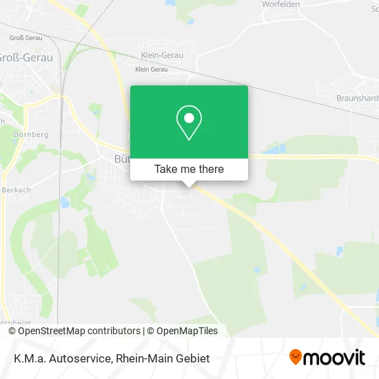 Карта K.M.a. Autoservice