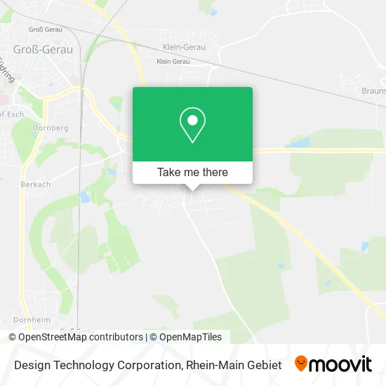 Карта Design Technology Corporation