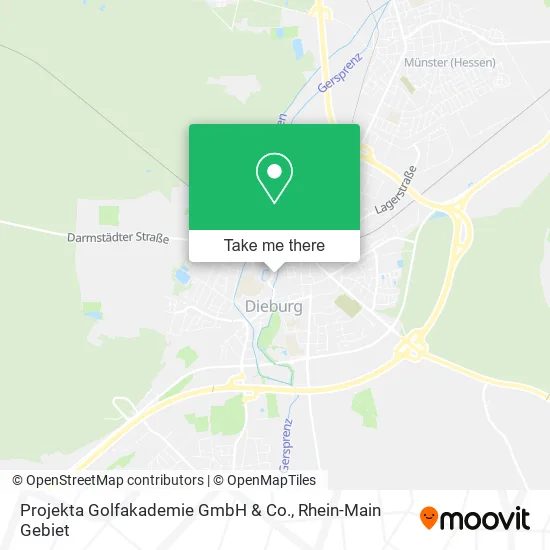 Карта Projekta Golfakademie GmbH & Co.