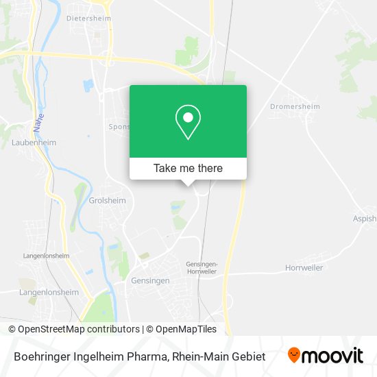 Boehringer Ingelheim Pharma map