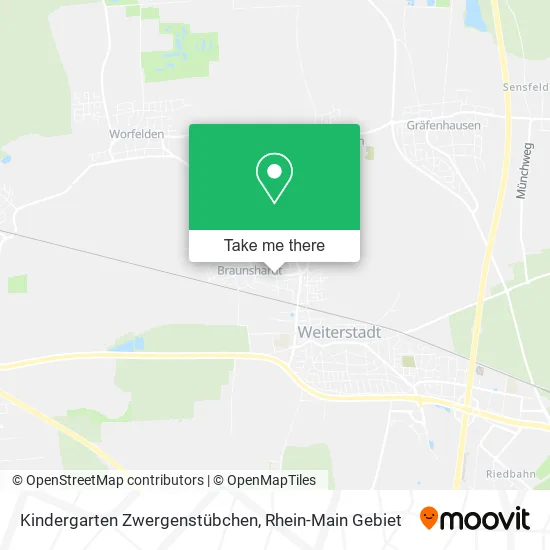 Карта Kindergarten Zwergenstübchen