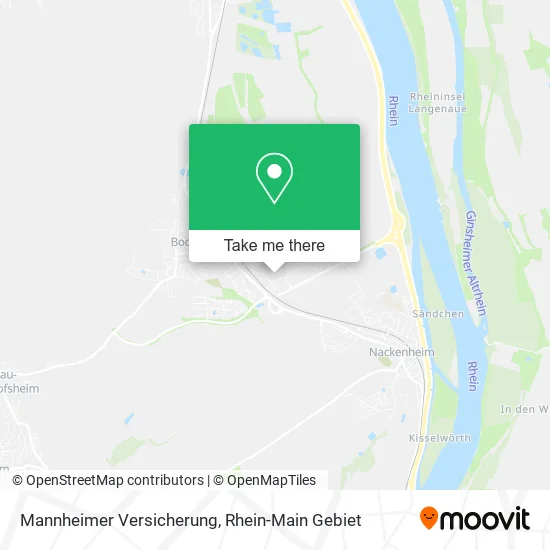 Карта Mannheimer Versicherung