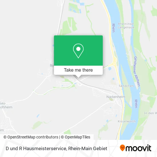 Карта D und R Hausmeisterservice