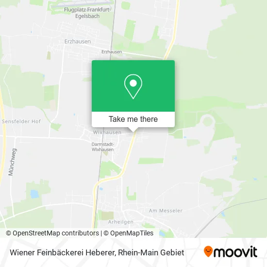 Карта Wiener Feinbäckerei Heberer