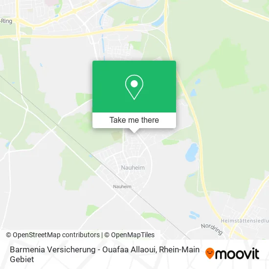 Карта Barmenia Versicherung - Ouafaa Allaoui