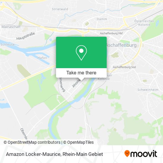 Карта Amazon Locker-Maurice