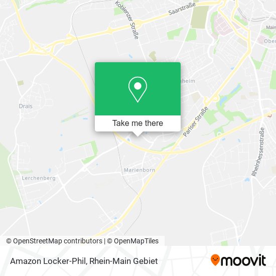 Amazon Locker-Phil map
