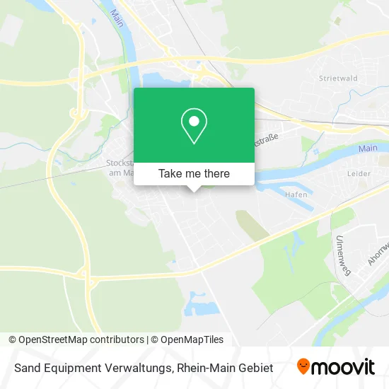 Карта Sand Equipment Verwaltungs