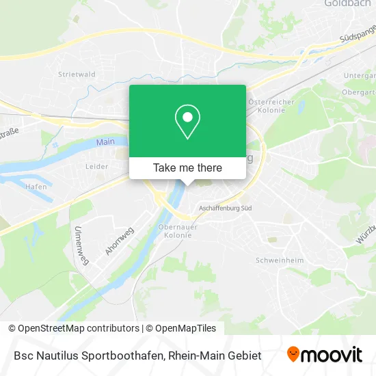 Карта Bsc Nautilus Sportboothafen