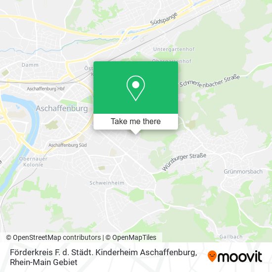 Förderkreis F. d. Städt. Kinderheim Aschaffenburg map