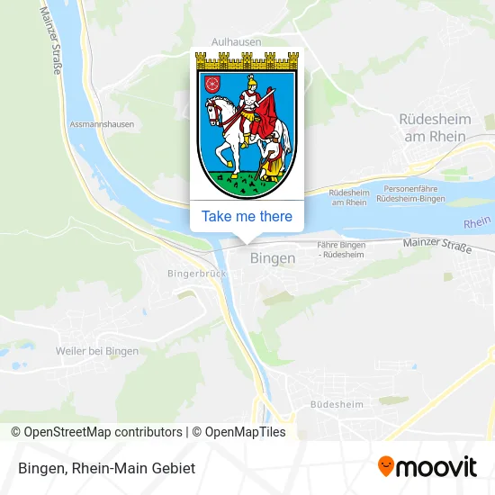 Карта Bingen
