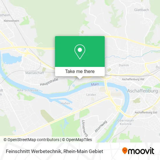 Карта Feinschnitt Werbetechnik