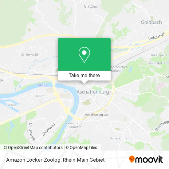 Карта Amazon Locker-Zoolog