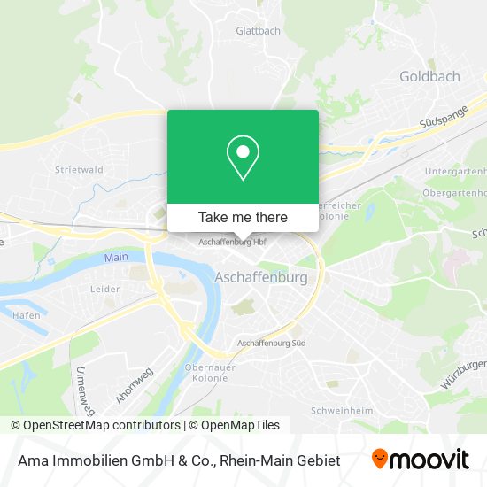 Ama Immobilien GmbH & Co. map