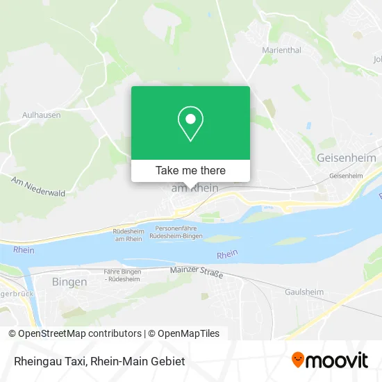 Карта Rheingau Taxi
