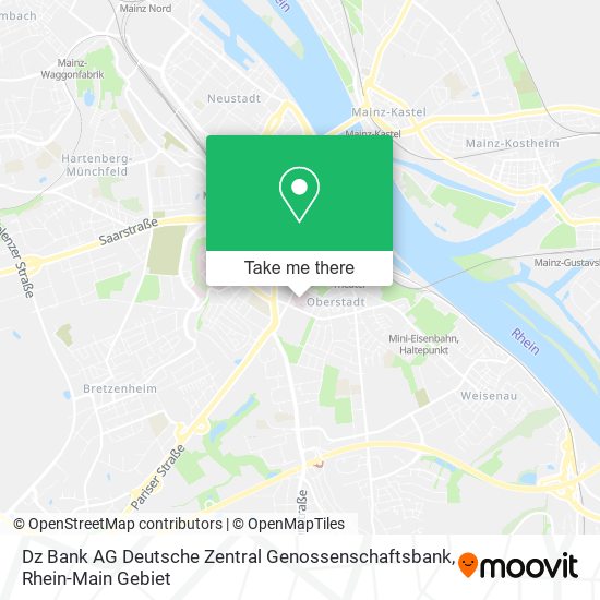 Dz Bank AG Deutsche Zentral Genossenschaftsbank map