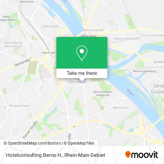 Hotelconsulting Berno H. map