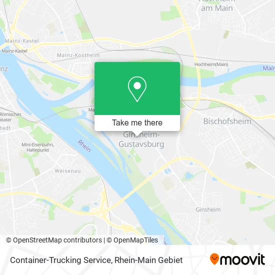 Карта Container-Trucking Service