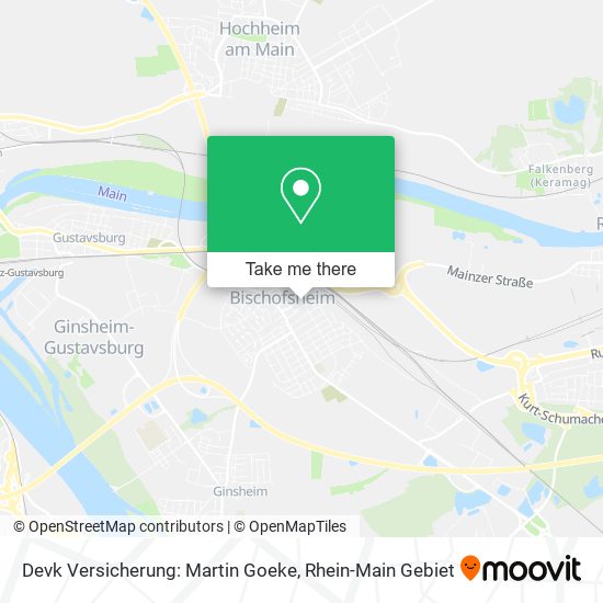 Карта Devk Versicherung: Martin Goeke