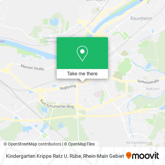 Kindergarten Krippe Ratz U. Rübe map