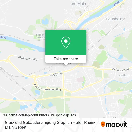 Карта Glas- und Gebäudereinigung Stephan Hufer