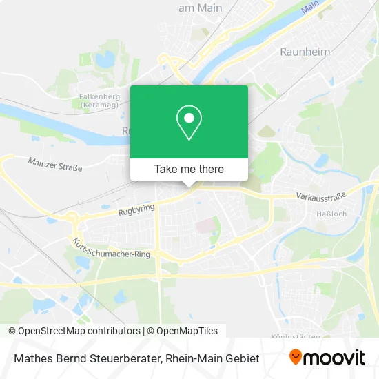 Карта Mathes Bernd Steuerberater