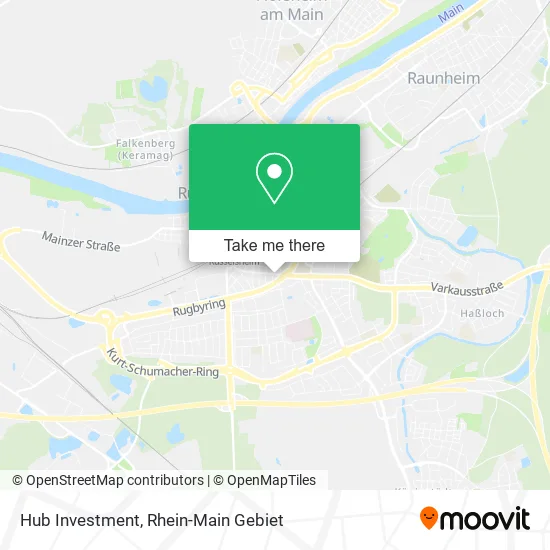 Карта Hub Investment