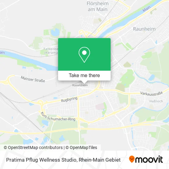 Карта Pratima Pflug Wellness Studio