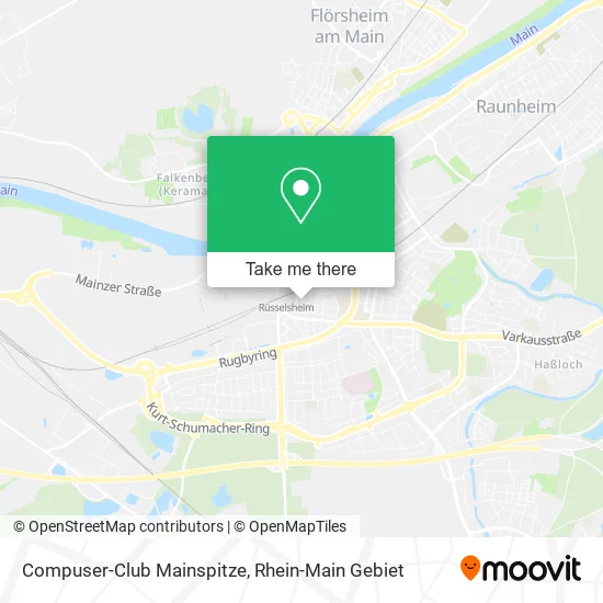 Карта Compuser-Club Mainspitze