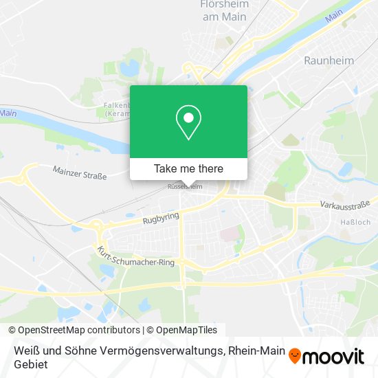 Weiß und Söhne Vermögensverwaltungs map