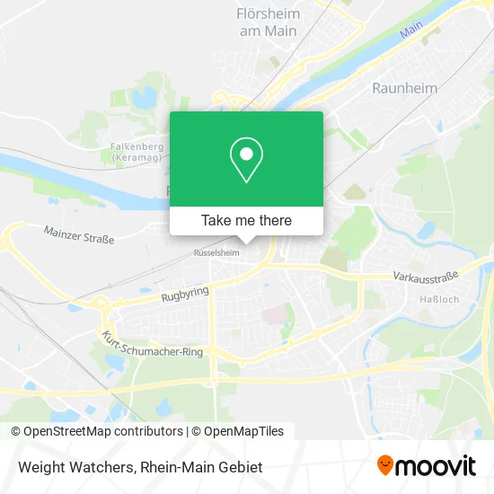 Карта Weight Watchers
