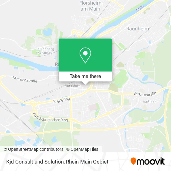Карта Kjd Consult und Solution