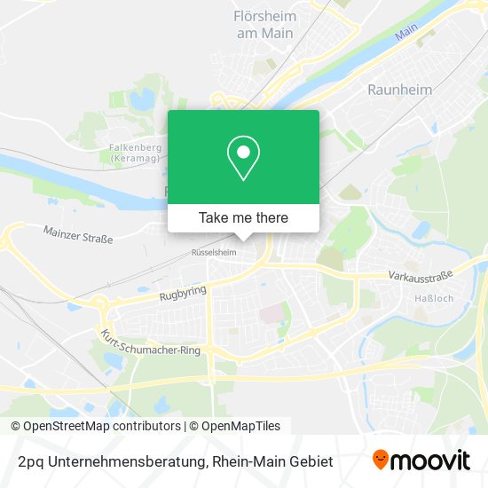 2pq Unternehmensberatung map