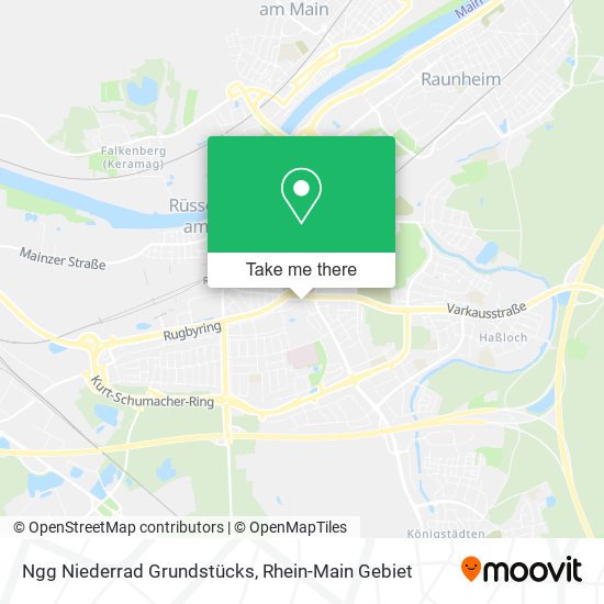 Ngg Niederrad Grundstücks map