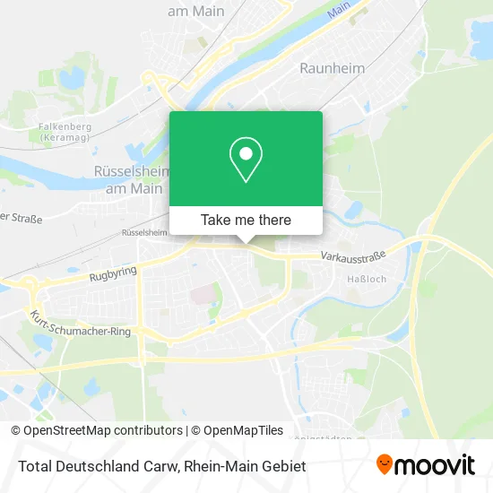 Карта Total Deutschland Carw