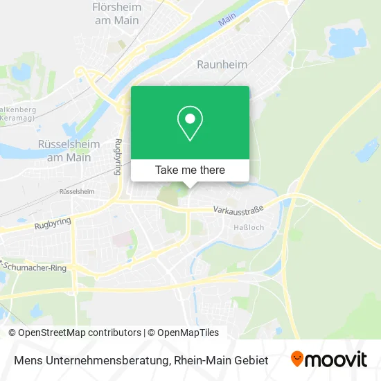 Карта Mens Unternehmensberatung