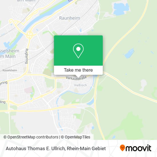 Autohaus Thomas E. Ullrich map