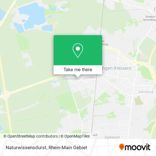 Карта Naturwissensdurst