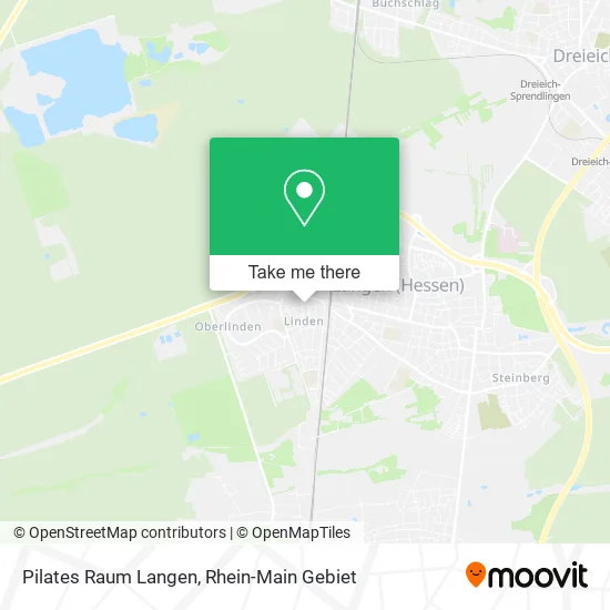 Карта Pilates Raum Langen
