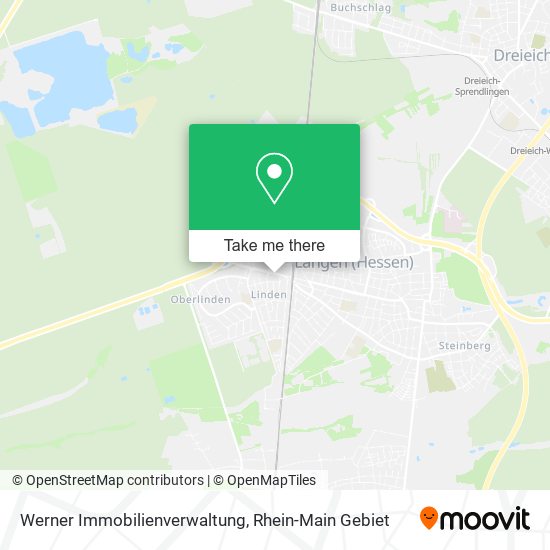 Werner Immobilienverwaltung map