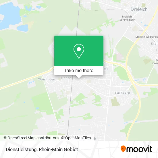 Карта Dienstleistung