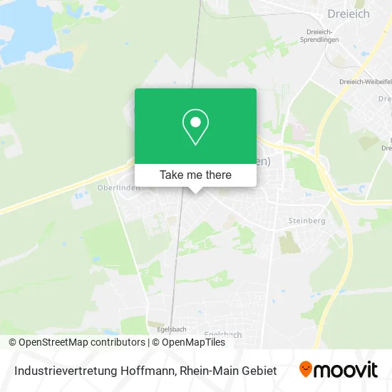 Карта Industrievertretung Hoffmann